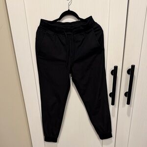 Rhoback Black Delta Performance Joggers